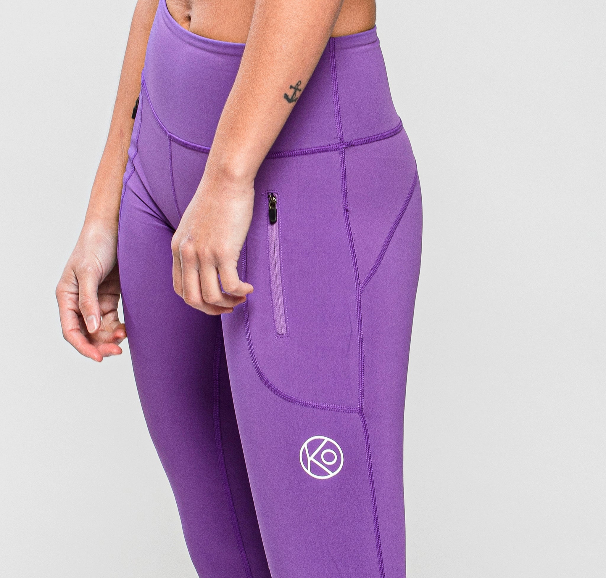 Buy Melange by Lifestyle Purple Printed Leggings for Women Online @ Tata  CLiQ